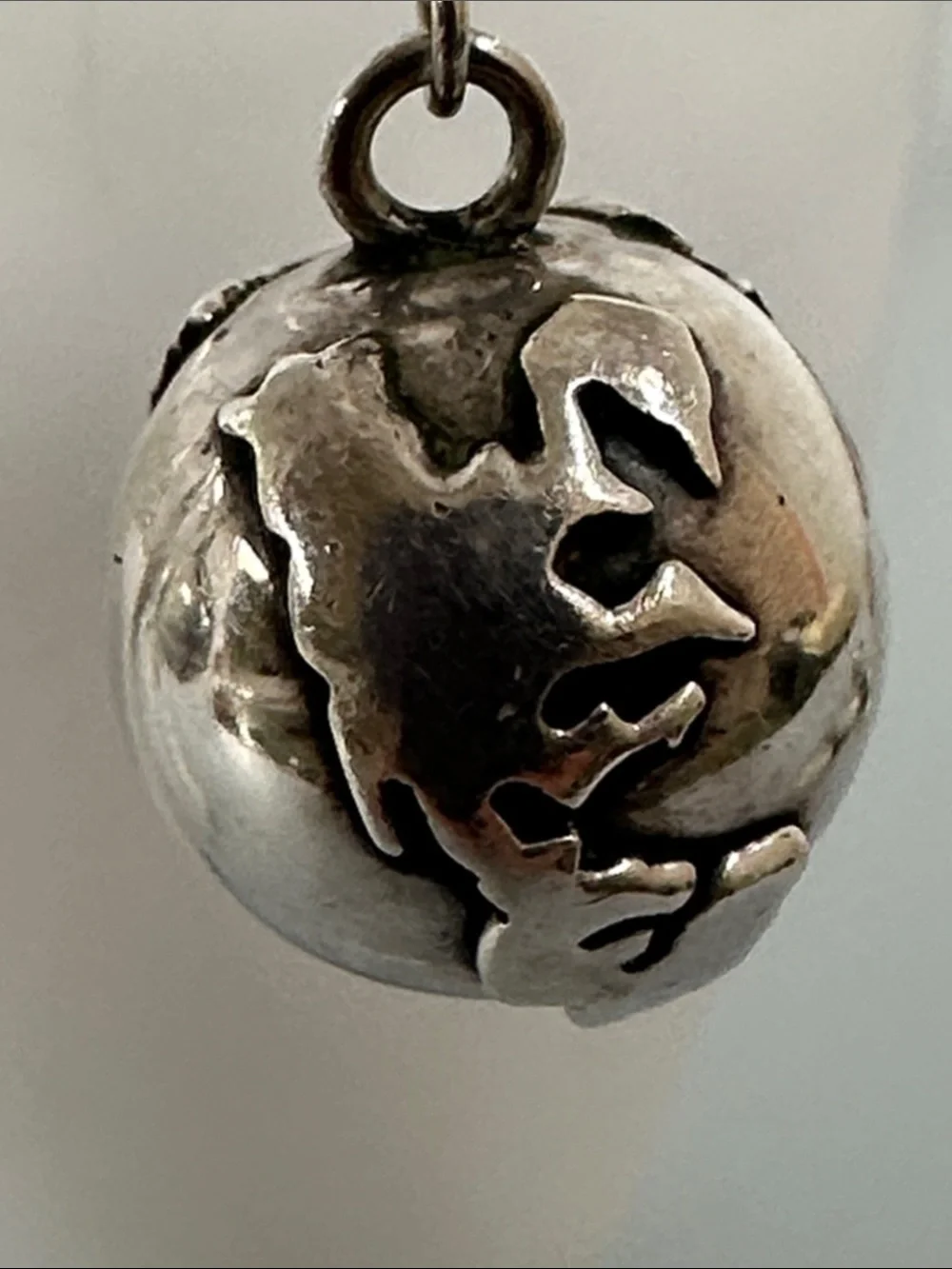 925 Sterling Silver Filigree Globe Drop Earrings